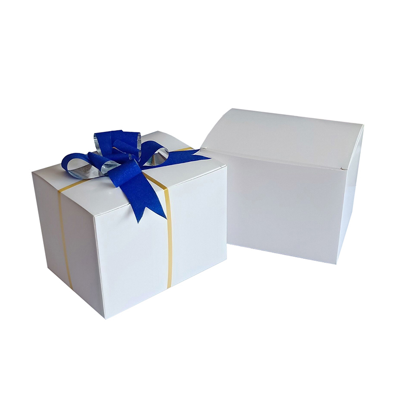  200 Pieces Gift Boxes 6 x 4 1/2 x 4 1/2” White Gloss One