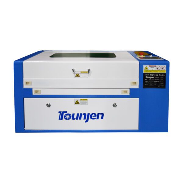  50W 19 ¹¹/₁₆" ×11 ¹³/₁₆" CO2 Laser Engraver Cutter Machine With Auxiliary Rotary Compatible With LightBurn Software Autofocus Tool