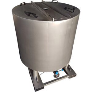  500L Heavy Duty Mixing Tank insulated stainless steel tank with lids