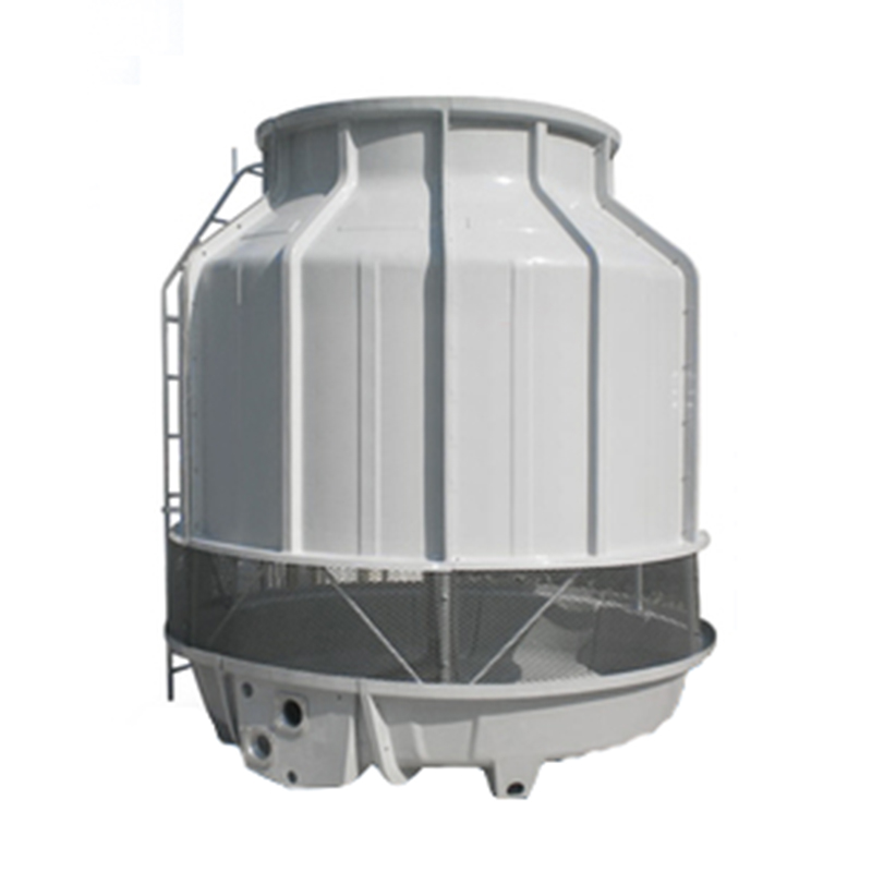Cooling tower cold water tower small industrial thickened glass steel cooling tower 10T round cooling cooling tower - Image 2