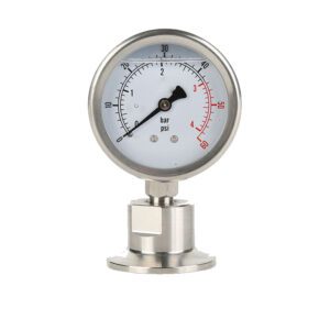  YN60BF/MC pressure gauge stainless steel diaphragm pressure gauge Φ60 diaphragm pressure gauge