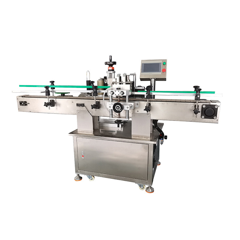  Automatic Round Bottle Labeling Machine 80-100 pcs/min For Bottle Can and Wine Package Equipment