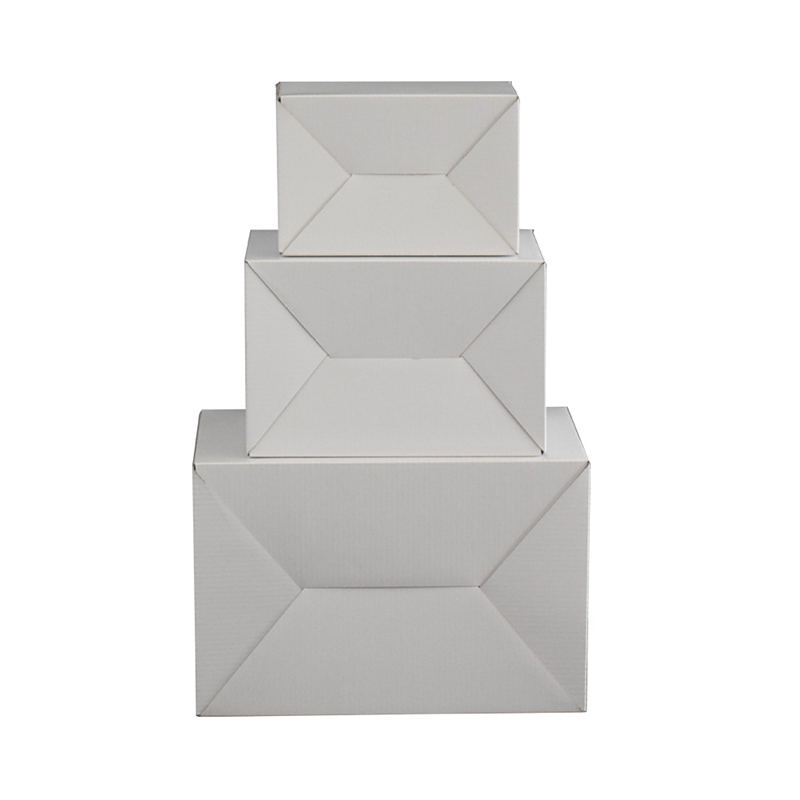  100 Pieces Gift Boxes 7 x 5 x 7" White Gloss Multi-purpose