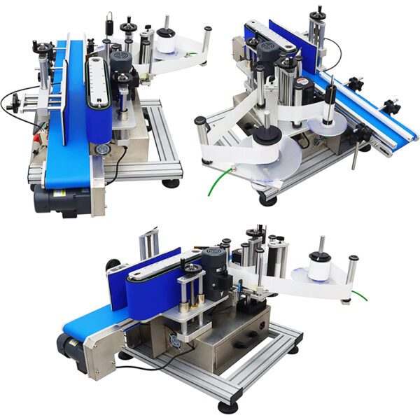  Automatic Round Bottle Labeling Machine High Speed Labeling Machine Desktop Conveyor Round Bottle Label Applicator,medical device labeling
