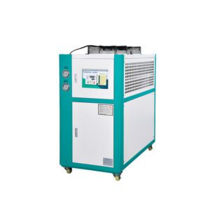  5 Ton Air-cooled Industrial Chiller 5HP 380V 3 Phase Injection Molding Cooling Machine Large Industrial Chiller