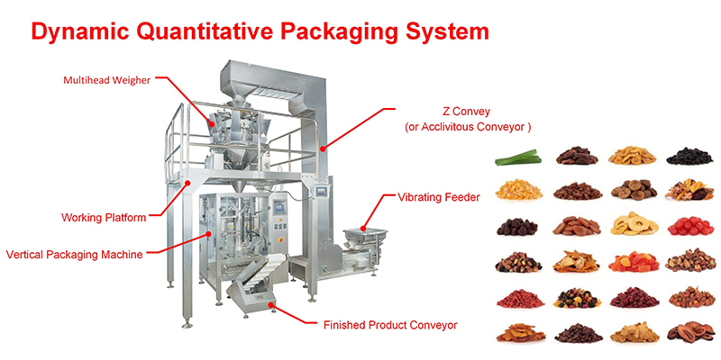  10-Head Multihead Weigher Weighing Range 10 - 1500g Weighing