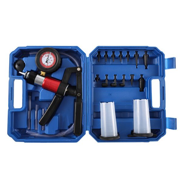  Handheld Vacuum Pump Pressure Tester Automobile Brake Clutch Fluid Bleed Kit, Automobile Manual Vacuum Pump Pumping Dual-purpose