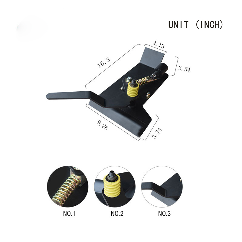  Quick Connect Adapter, Attach Adapter,Skid Quick Attach Adapter, Accessory Locator Plate, Universal Skid Steer, Latch Box Plate Welding