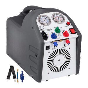  1HP Refrigerant Recovery Machine Grey Air Conditioning