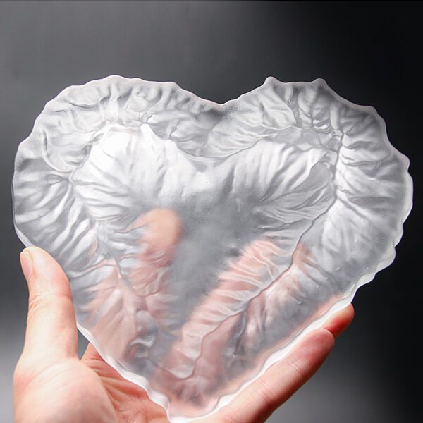  7.1″ Crystal Glass Ashtray Lead Free Creative Iceberg Fashio