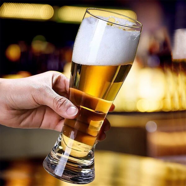  15oz Beer Glasses,Perfect for Parties, Bars, Wedding Venues, and as a Gift for Men's Beer Mugs (6pcs)