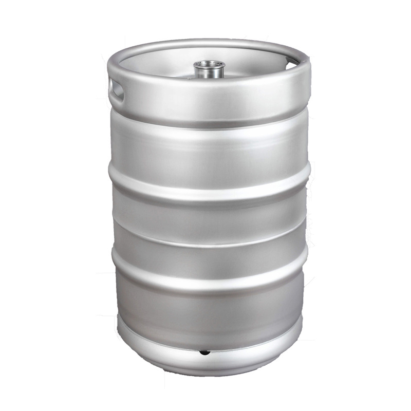  60L liter American standard 1/2 draft beer barrel, 58.6L turnover barrel, 304 stainless steel