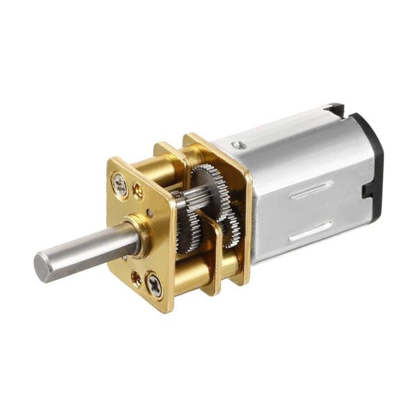 DC 12V 1000RPM N20 High Torque Speed Reduction Motor with Metal Gearbox Motor for DIY RC Toys