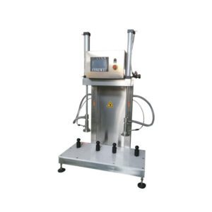  Double-head automatic beer barrel filling machine, plastic barrel beer filling machine, small beer barrel filling machine