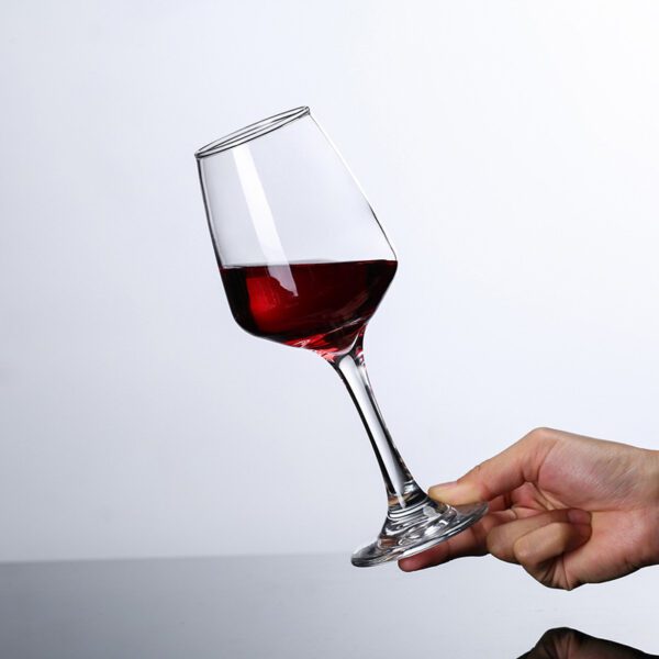  Wine Glasses, Red Wine Glasses, Wine Glass, Stemmed Drinking Glasses, Glass Cups, Bar tasting mug,15oz, Set of 4