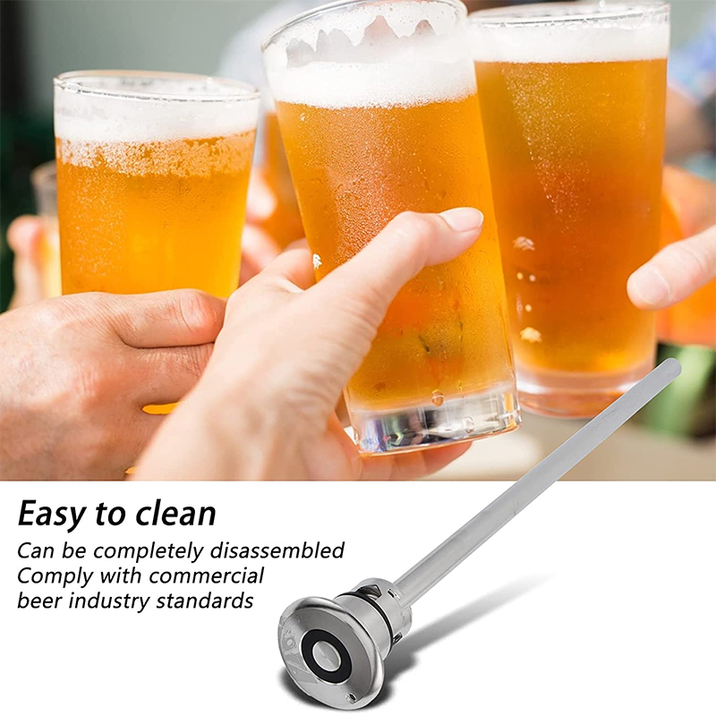  Beer Spear Wine Barrel A , Specialty Appliances Beer Dispensers Type Silver Keg Extractor 304 Stainless Steel Tube Thread Beer Dispenser