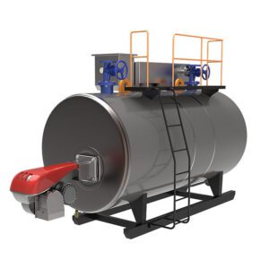  1.75MW Hot Water Boiler Horizontal Fuel Oil/Gas Boiler