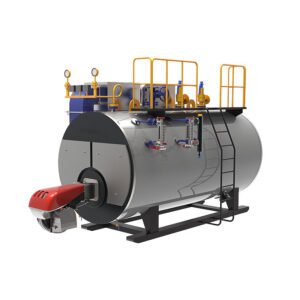  6T/H Horizontal Steam Boiler Fully Condensing Fuel Oil/Gas