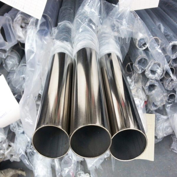  304 Stainless Steel Round Tube Stainless Steel Stair Handrail Decorative Tube Bright Stainless Steel Tube Wholesale 100kg