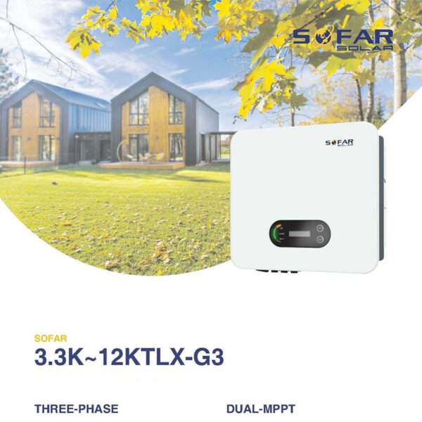  Residential PV Inverters SOFAR 3.3K~12KTLX-G3 Three-phase D