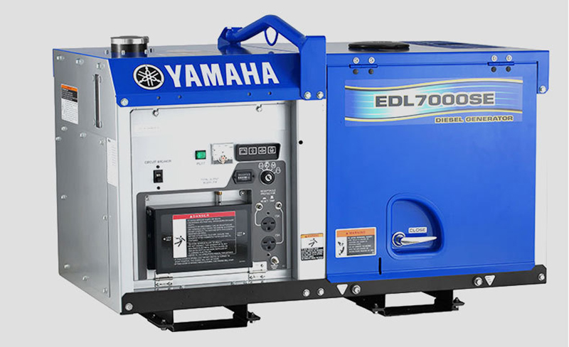  Yamaha 5.5KVA Diesel Power Generator Set EDL 7000SE