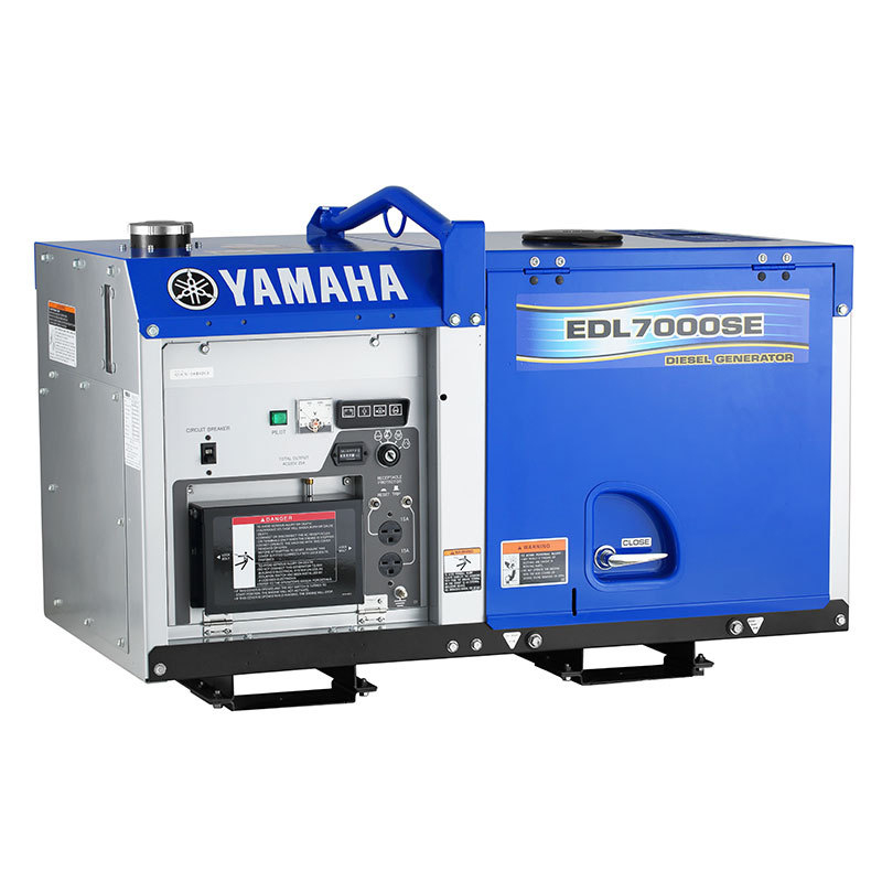  Yamaha 5.5KVA Diesel Power Generator Set EDL 7000SE