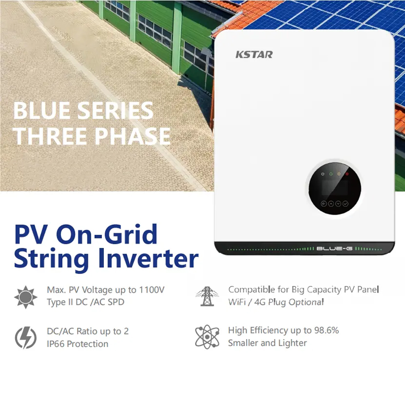  Kstar BluE-5KT Wholesale Price Solar On Grid Inverter 5kw String Inverter