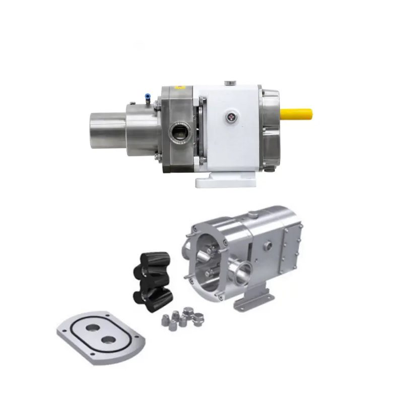  High quality positive displacement rotary lobe pump