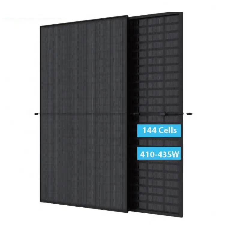  Trina Solar Full Black Trinasolar 435 Watts 150 Cell Solar Panel Fotovoltaico PV Solar Module Watt