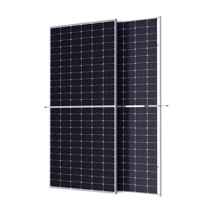  Trinasolar Panel Panneaux Solaires Vertex Bifacial 665w 660w 655w Double Glass Solar Panel Half Cut