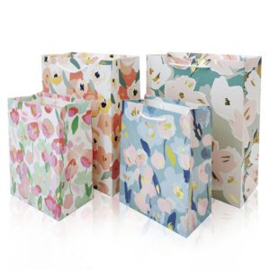  Hot Stamping Gift Bags Paper Tote Bags 300pcs Small Bags