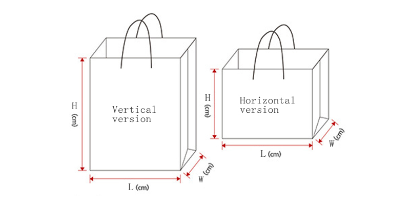  Square Flower Tote Bags 500pcs Takeaway Bonsai Gift Shopping