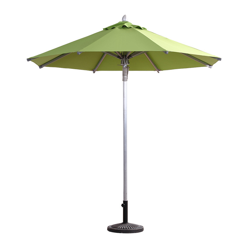 Patio Umbrella Outdoor Table Umbrella with 8 Sturdy Ribs 2700mm 3000mm Thickened Aluminum Alloy Frame Canopy