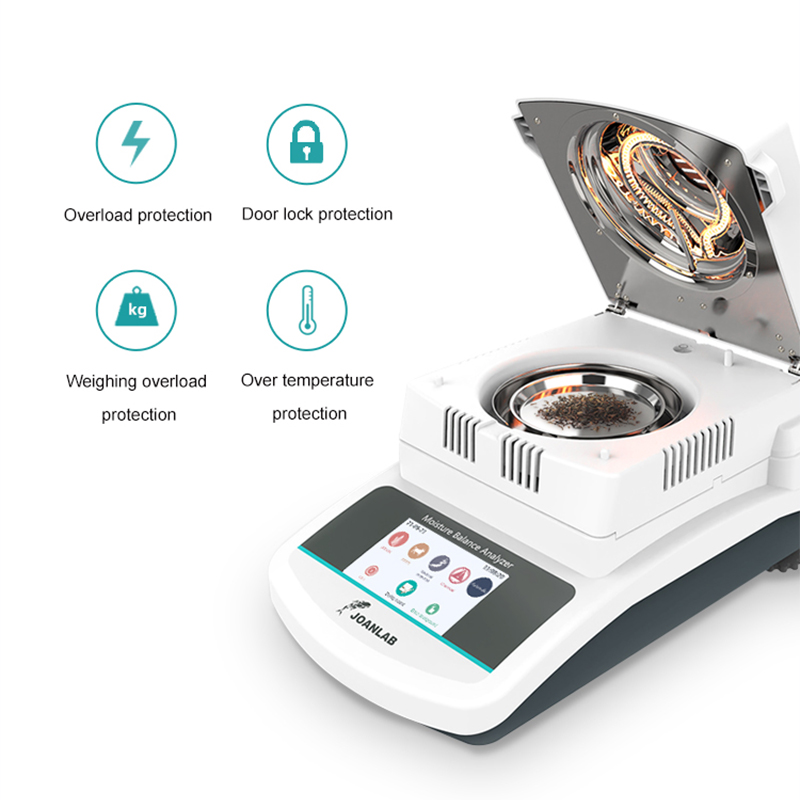  Lab Electronic Moisture Balance 0.01g 0.001g 0.005g Moisture