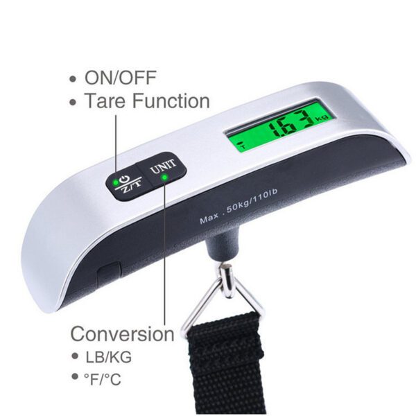  50KG Hand Pulled Crane Scale Household Portable Scale Mini