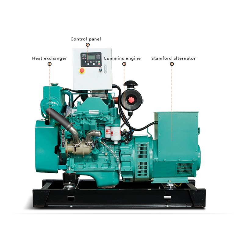 Diesel Generator 30KW WP2.3D40E200 Marine Diesel Generator Set with Weichai Engine Silent Diesel Generator Set - Image 4