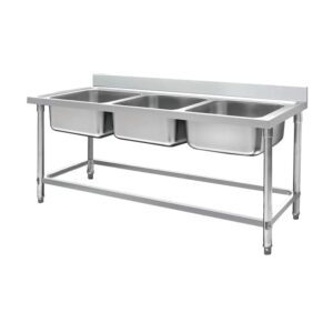  Commercial Sinks Food Prep Table Station With Washing Sink