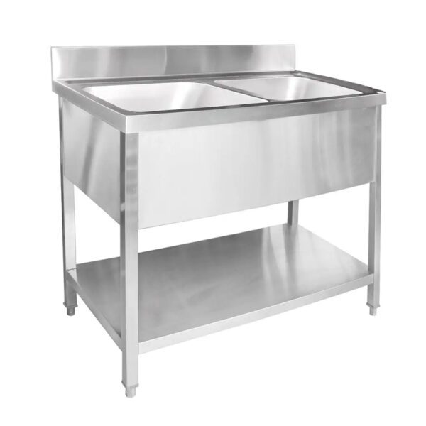  Stainless Steel Commercial Sink With Bowl Kitchen