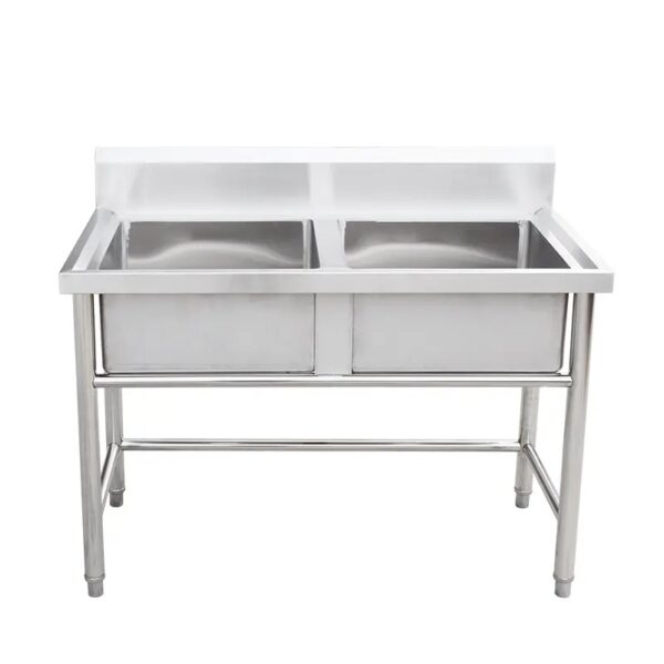  Commercial Sinks With Shelf Kitchen 304 Stainless Steel Sink