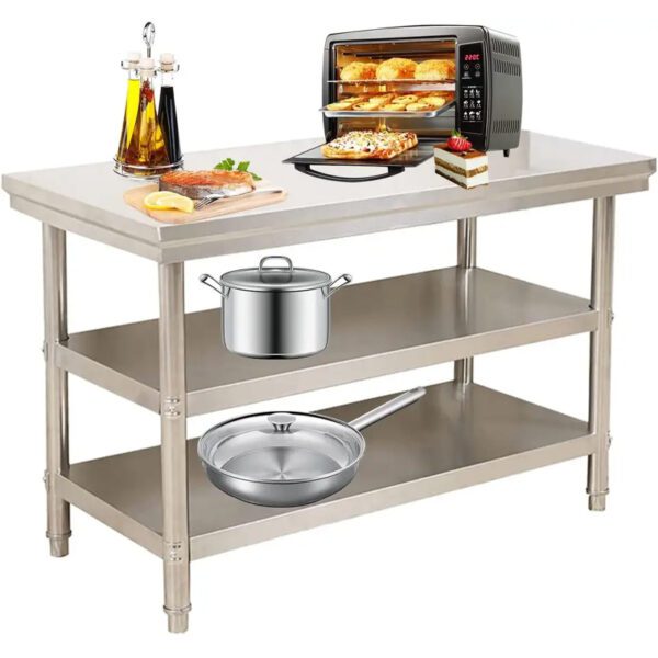  Stainless Steel Work Table Commercial Use Food Prep Station