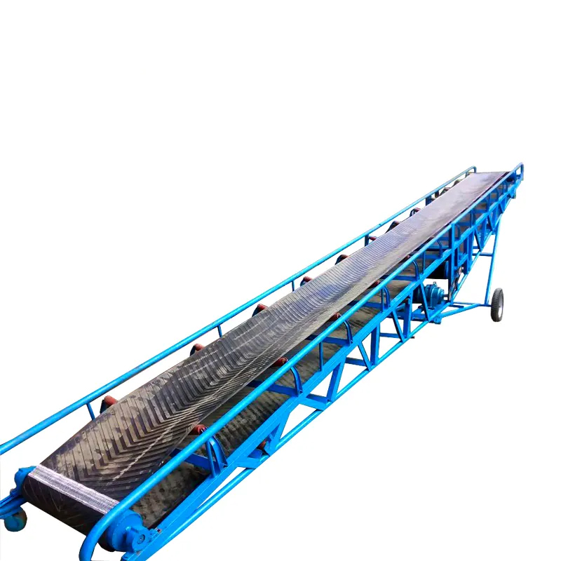  industrial mobile belt conveyor for coalstone transporting