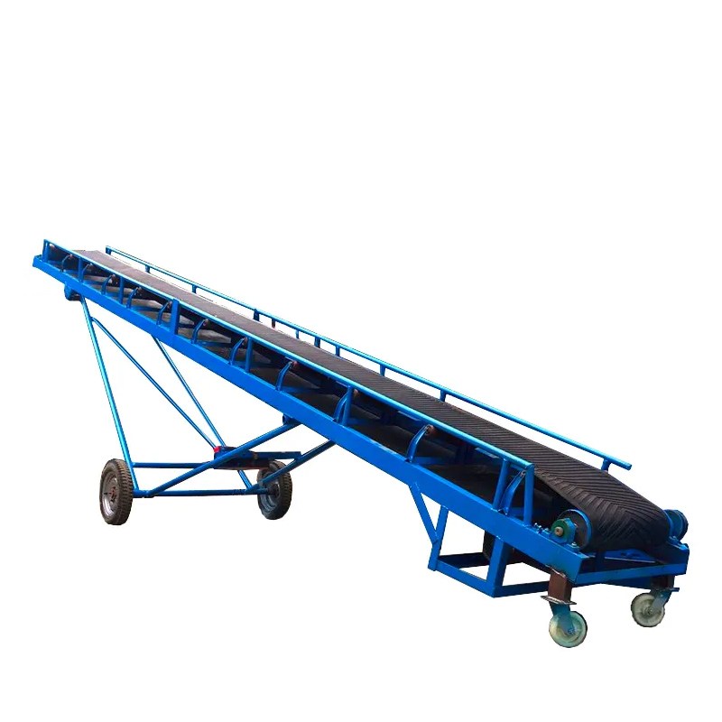  industrial mobile belt conveyor for coalstone transporting