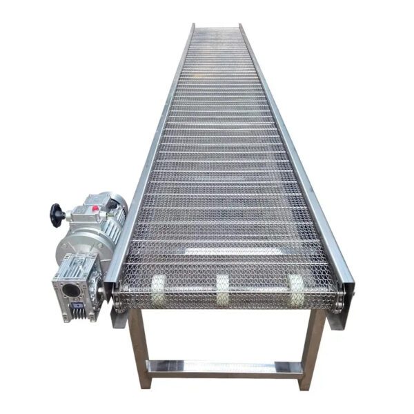  stainless steel 304 mesh belt conveyor for beer equipment