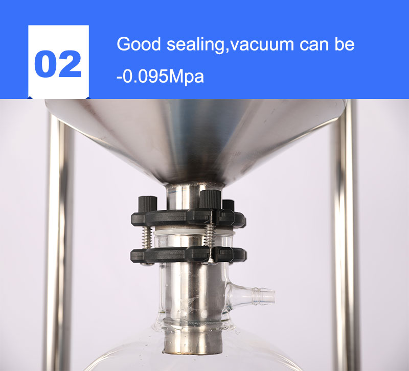  Vacuum Filter 10L Liter Lab Stainless Steel Vacuum Filtration Equipment