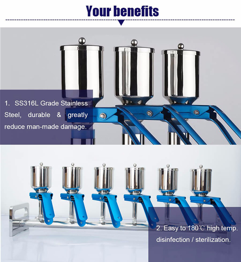 Laboratory Filter 3-Branch Glass Manifolds Filtration Equipment