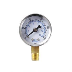  0-200 Psi 0-14 Bar 1/8 Npt 40mm Radial Pressure Gauge