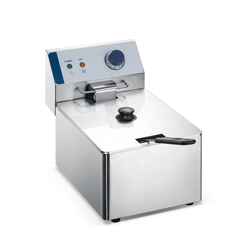  Electric Deep Fryer Machine Counter Top 8L Stainless Steel