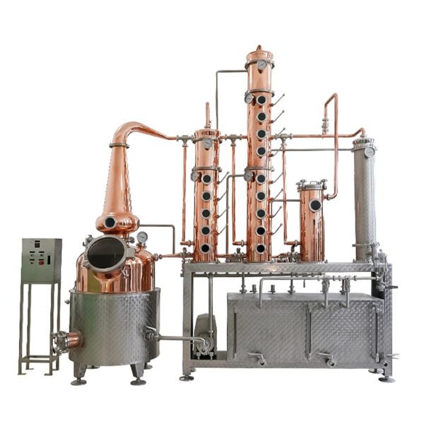  300L Copper Distillery Equipment Commercial Alcohol Still