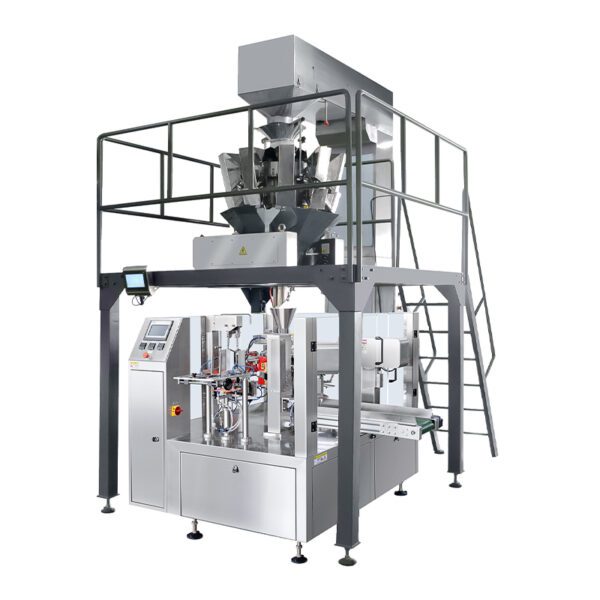  Fully Automatic Weighing Forming Filling Sealing Machine Dry