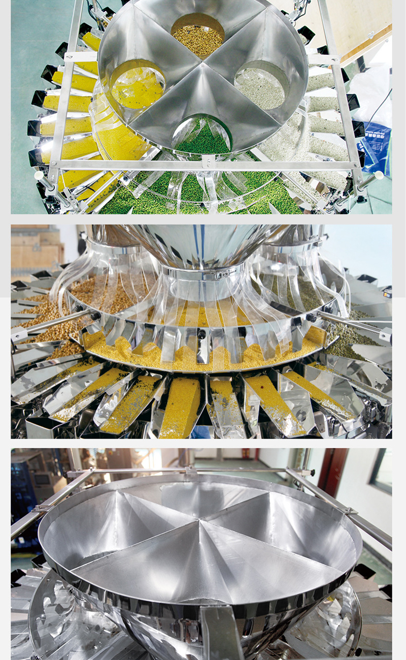  Multihead Weigher 32-Head 5-240g Weighing Range Nut Food